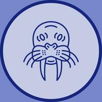 Walrus Vector Icon