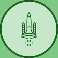 Space Shuttle Vector Icon