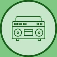 Casette Player Vector Icon