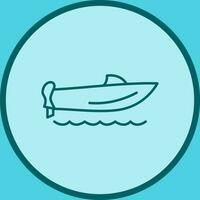 Speed Boat Vector Icon