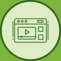 Video Vector Icon