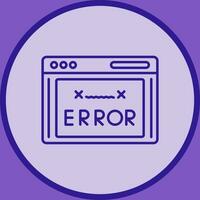 Error Code Vector Icon