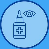 Eye Drop Vector Icon