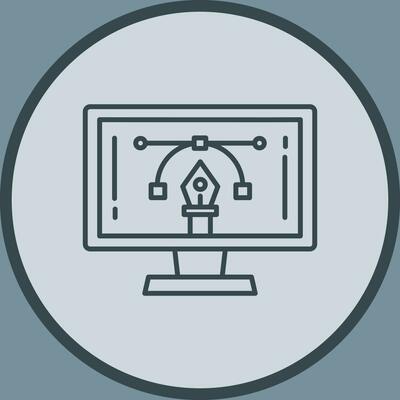 Elearning Vector Icon