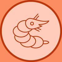 Shrimp Vector Icon