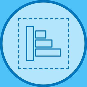 Object Alignment Vector Icon