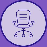 Office Chair Vector Icon