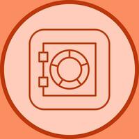 Safe Box Vector Icon