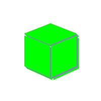 Cubic Design Vector Icon