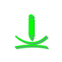 Draw Curve Vector Icon