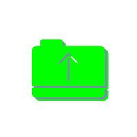 Unique Folder Vector Icon