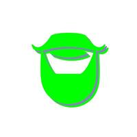 Beard and Moustache Vector Icon