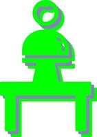 Monument Display Vector Icon