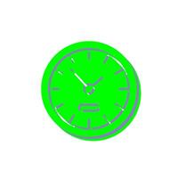 Clock Vector Icon