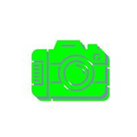 Digital Camera Vector Icon