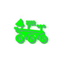 Mars Rover Vector Icon