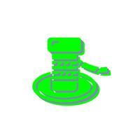 Bollard Vector Icon