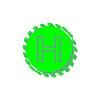 Helipad Vector Icon