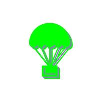 Parachute Vector Icon