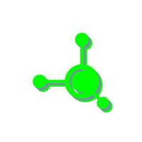 Molecule Vector Icon