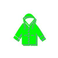 Raincoat Vector Icon