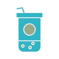 Chocolate Shake Vector Icon