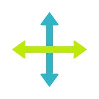 Unique Move Vector Icon