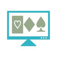 Online Gambling Vector Icon