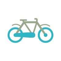 icono de vector de bicicleta