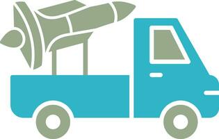 Missile Truck Vector Icon