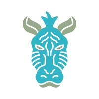 Zebra Vector Icon