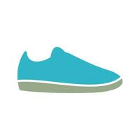 icono de vector de zapatos casuales