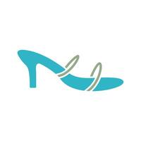 Stylish Sandals Vector Icon