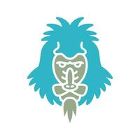 Mandrill Vector Icon