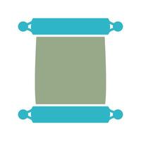 Scroll of Paper Vector Icon