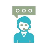 Client Service Vector Icon
