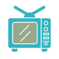 icono de vector de tv