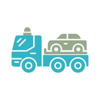 Tow Truck Vector Icon