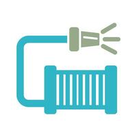 Water Hose Vector Icon