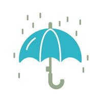 Raining Vector Icon