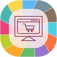 Ecommerce Website Vector Icon