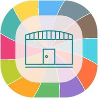 Unique Shop Vector Icon