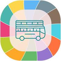 Double Bus Vector Icon