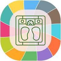 Weighing Scale Vector Icon