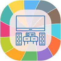 Home Theater Vector Icon