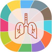 Lung Vector Icon