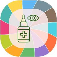 Eye Drop Vector Icon