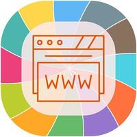 Web Browser Vector Icon