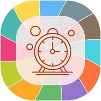 icono de vector de reloj de parada