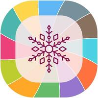 Snow Flake Vector Icon